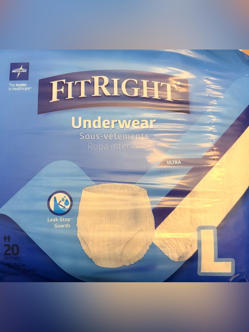 Unisex White Underwear Pull-On Briefs